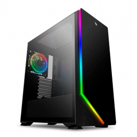 Imagem da oferta Gabinete Pichau Gaming Archangel X RGB Lateral Vidro PGA-X01