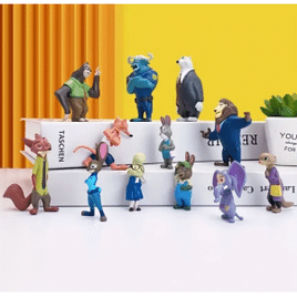 Imagem da oferta Conjunto de 12 figuras Zootopia