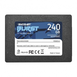 Imagem da oferta SSD Patriot Burst 240gb Sata 3 2.5 - PBU240GS25SSDR