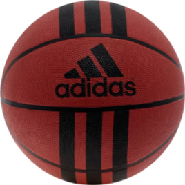Imagem da oferta Bola Basquete Adidas 3 Stripe D29.5 - Marrom e Preto