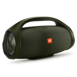 Imagem da oferta Caixa de Som Portátil JBL Boombox Bluetooth à Prova d’água - Verde