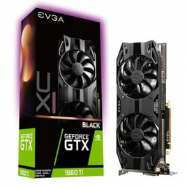 Placa de Vídeo EVGA NVIDIA GeForce GTX 1660 TI XC Gaming Dual HDB 6GB GDDR5 - 06G-P4-1265-KR