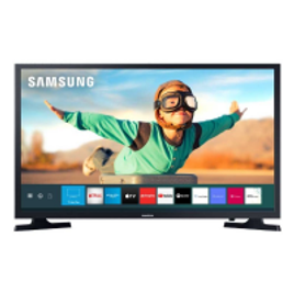 Imagem da oferta Smart TV Samsung 32" Tizen HD 2020 UN32T4300AGXZD Conversor Digital Wifi 2 HDMI 1 USB