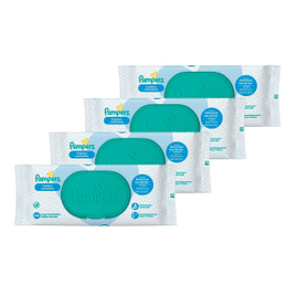 Imagem da oferta Kit Lenços Umedecidos Pampers Higiene Completa 192 Unidades