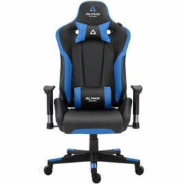 Imagem da oferta Cadeira Gamer Alpha Gamer Zeta Black Blue - AGZETA-BK-BL