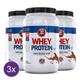 Imagem da oferta Kit 3x Whey Protein Pré Midway 1kg - Chocolate