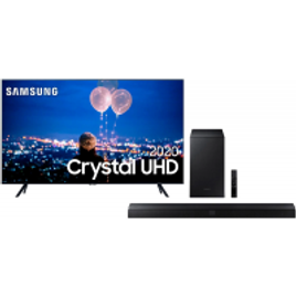 Imagem da oferta Samsung Smart TV 65'' Crystal UHD 65TU8000 4K + Soundbar Samsung Hw-t555 2.1 Canais Subwoofer
