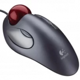 Imagem da oferta Mouse Óptico Logitech Trackball Marble 910-000806-I Prata