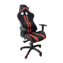 Imagem da oferta Cadeira Gamer em Aço Travel Max Preta e Vermelha UM519PT