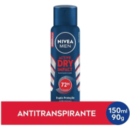 Imagem da oferta 2 Unidades Desodorante Antitranspirante Aerossol Nivea Men Dry Impact - 150ml