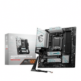 Imagem da oferta Placa Mãe MSI B650M Gaming Plus AMD AM5 M-ATX DDR5 Wi-Fi -  B650M GAMING PLUS WIFI