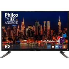 Imagem da oferta Smart TV Led 32" Philco Ph32c10dsgwa HD Conversor Digital Integrado 3 HDMI 2 USB Wi-Fi