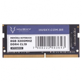 Imagem da oferta Memória RAM Husky Technologies 8GB 3200MHz DDR4 CL19 Para Notebook - HTCQ002