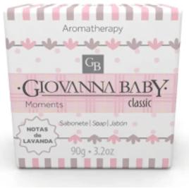 Imagem da oferta 3 Unidades Sabonete Giovanna Baby Moments Classic Notas de Lavanda 90g