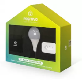Imagem da oferta Kit Casa Conectada: Smart Lâmpada Wi-fi + Smart Plug Wi-fi + Smart Controle Universal - Positivo