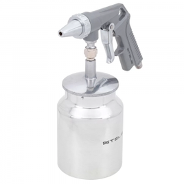 Pistola Tipo Sucção para Jateamento de Areia Caneca 1000ml STEELS573269