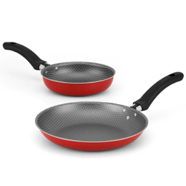 Conjunto de Frigideira Francesa e Frigideira para Ovo Enjoy em Alumínio com Revestimento Antiaderente – 2 Peças