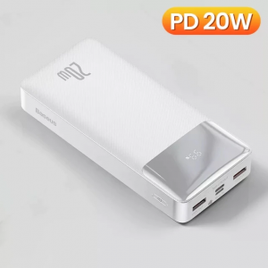 Imagem da oferta Powerbank Baseus 20000mAh PD 20W Quick Charge USB-C