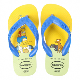 Sandália Infantil Simpsons Amarelo - Havaianas