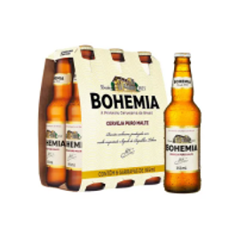 Imagem da oferta Cerveja Bohemia Puro Malte 355ml Pack - 6 unidades