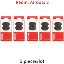 Imagem da oferta Kit Fones de Ouvido Xiaomi Redmi Airdots 2 Tws Versão Global - 5 Peças
