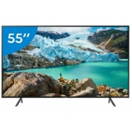 Imagem da oferta Smart TV LED 55" UHD 4K Samsung 55RU7100 3 HDMI 2 USB Wi-Fi Bluetooth