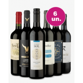 Imagem da oferta Kit 6 Vinhos - Red Wine