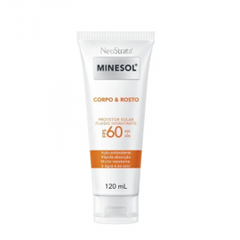 Protetor Solar Neostrata Minesol para Rosto e Corpo Fps60 120ml