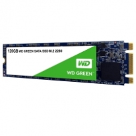 Imagem da oferta SSD WD Green 120GB M.2 2280 Sata III Leituras: 545MB/s - WDS120G2G0B
