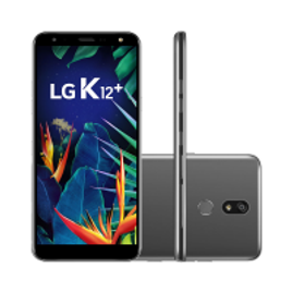 Imagem da oferta Smartphone LG K12 32GB Platinum Tela 5.7" Câmera 16MP Câmera Selfie 8MP Dual Chip Android 8.1