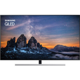 Imagem da oferta Smart TV QLED 4K 55" Samsung 55Q80 QN55Q80RAGXZD 4 HDMI 3 USB Wi-Fi 120Hz