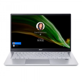 Imagem da oferta Notebook Acer Swift 3 Ryzen 7-5700U 16GB SSD 512GB AMD Radeon Graphics Tela 14" FHD W10 Teclado Retro - SF314-43-R3ZN