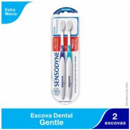 Imagem da oferta Kit Escova de Dente Sensodyne Gentle Suave às Gengivas 2 unidades