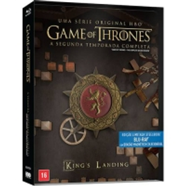 Imagem da oferta Blu-Ray Steelbook Game Of Thrones - 2ª Temporada Completa + Brasão Magnético Colecionável