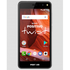 Smartphone Positivo Twist S511 Dual Chip Android 7.0 Tela 5.0 16BG Câmera 8MP - Cinza
