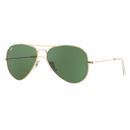 Imagem da oferta Oculos de Sol Ray Ban Aviador Rb3025 L0205 58mm Dourado Lente Verde G15