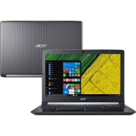 Imagem da oferta Notebook A515-51G-71CN 7ª Intel Core I7 8GB (Geforce 940MX com 2GB) 2TB LED 15,6" W10 - Acer
