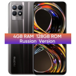 Imagem da oferta Smartphone Realme 8i 128GB 4GB Tela 6.6" 120Hz - Versão Russa