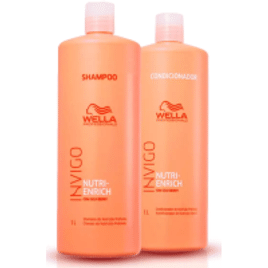 Imagem da oferta Kit Wella Professionals Shampoo Invigo Nutri-Enrich 1L + Condicionador Invigo Nutri-Enrich 1L