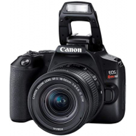 Imagem da oferta Câmera Digital Canon SL3 DSLR com 24.1MP 3" Gravação em Full HD - EF-S 18-55MM
