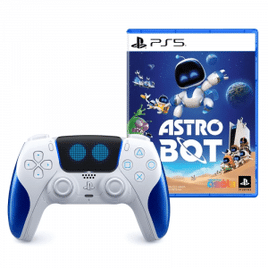 Imagem da oferta Kit Controle PS5 sem fio DualSense Astro Bot + Jogo Astro Bot