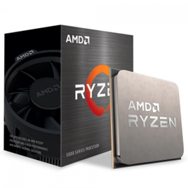 Imagem da oferta Processador AMD Ryzen 5 5500 3.6GHz (4.2GHz Turbo) 6-Cores 12-Threads Cooler Wraith Stealth AM4 - 100-100000457BOX