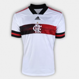 Imagem da oferta Camisa Flamengo II 20/21 s/n° Torcedor Adidas Masculina - Branco
