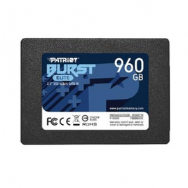 SSD Patriot Burst Elite 960GB 2.5´ SATA III Leitura: 450MB/s e Gravação: 320MB/s - PBE960GS25SSDR