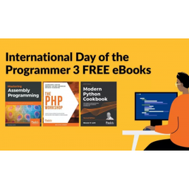 Imagem da oferta 3 eBooks do Dia Internacional do Programador Grátis