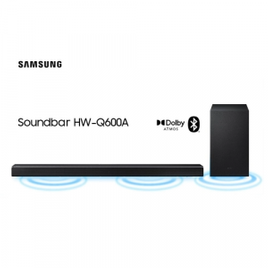 Imagem da oferta Soundbar Samsung 3.1.2 Canais Bluetooth Subwoofer Sem Fio Dolby Atmos E Acoustic Beam - HW-Q600A