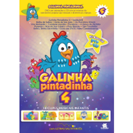 Imagem da oferta DVD + CD Galinha Pintadinha 4 (2 Discos)