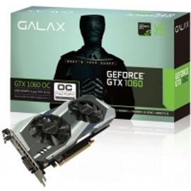 Imagem da oferta PLACA DE VÍDEO GALAX GEFORCE GTX 1060 OC 6GB 60NRH7DSL9OC GDDR5 PCI-EXP