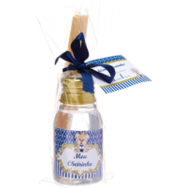 Imagem da oferta Pacote com 30 Aromatizadores Urso Azul Marinho Lembrancinha de Maternidade Chá de Bebê - Inova Baby