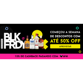 Ganhe 15% de Cashback Ame por Toda Loja Drinks and Clubs